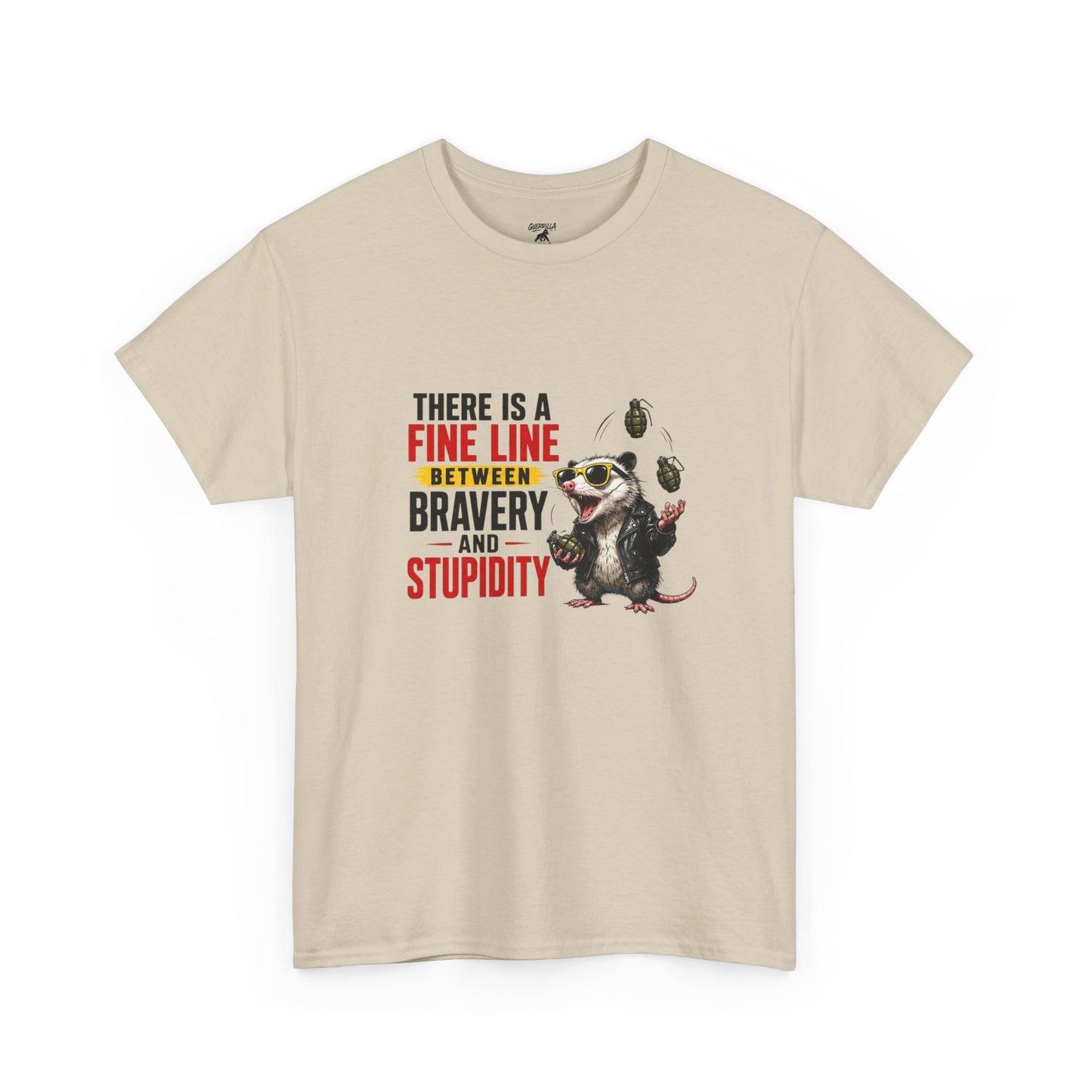 Fine Line - Unisex Heavy Cotton Tee