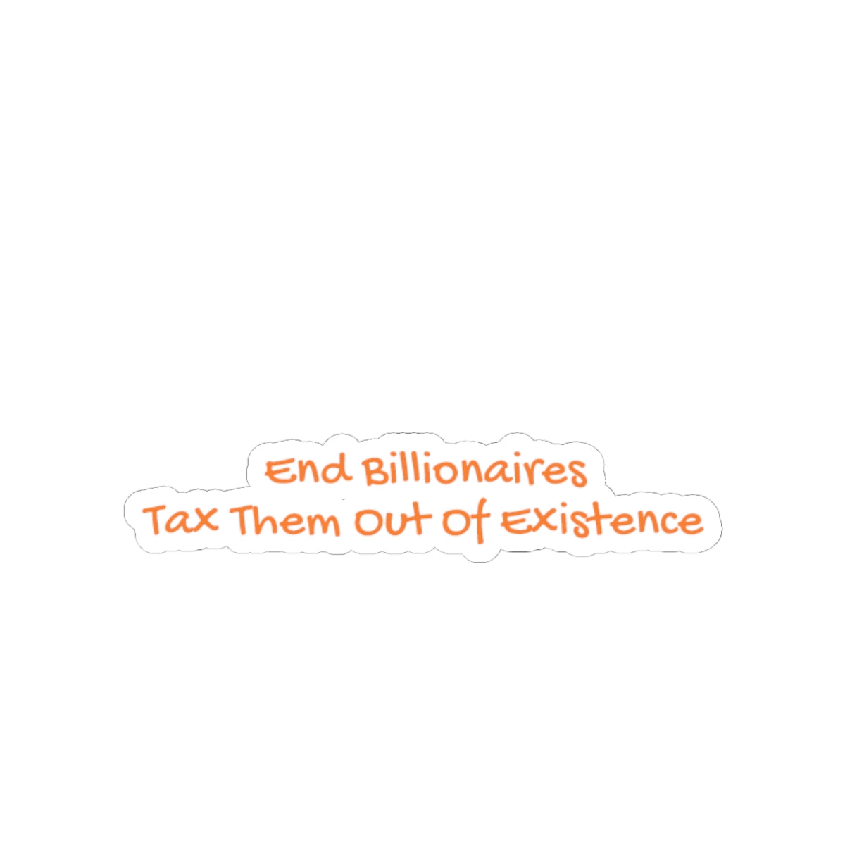 End Billionaires - Sticker