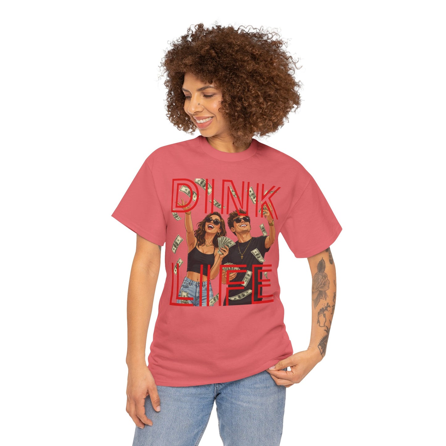 DINK LIFE - Unisex Heavy Cotton Tee