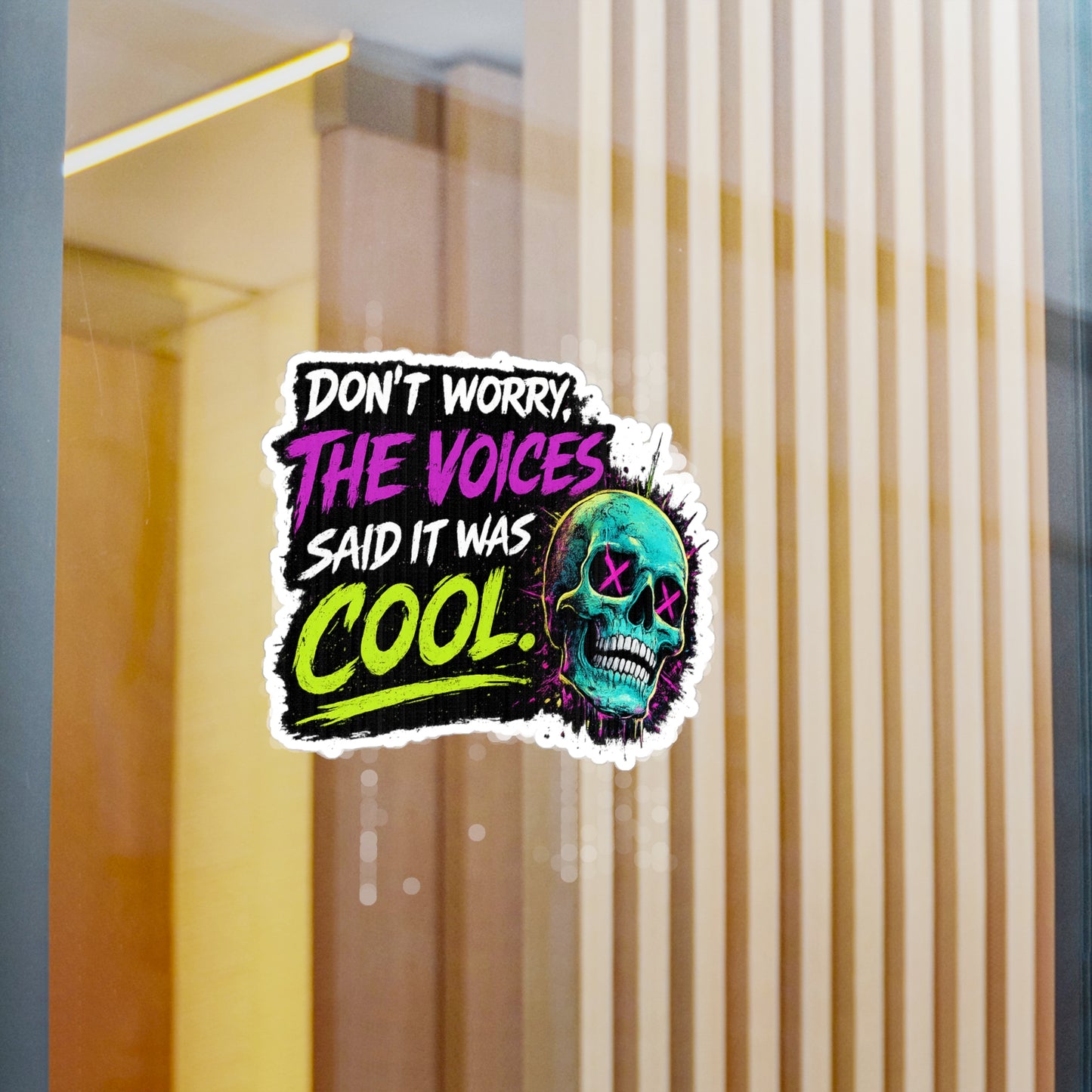 The Voices - Kiss-Cut Vinyl Decals