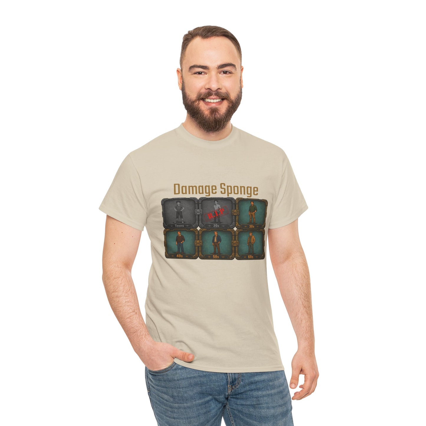 Damage Sponge - Unisex Heavy Cotton Tee