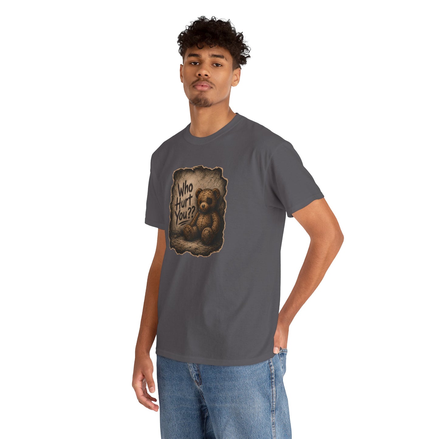 Who Hurt You - Unisex Heavy Cotton Tee