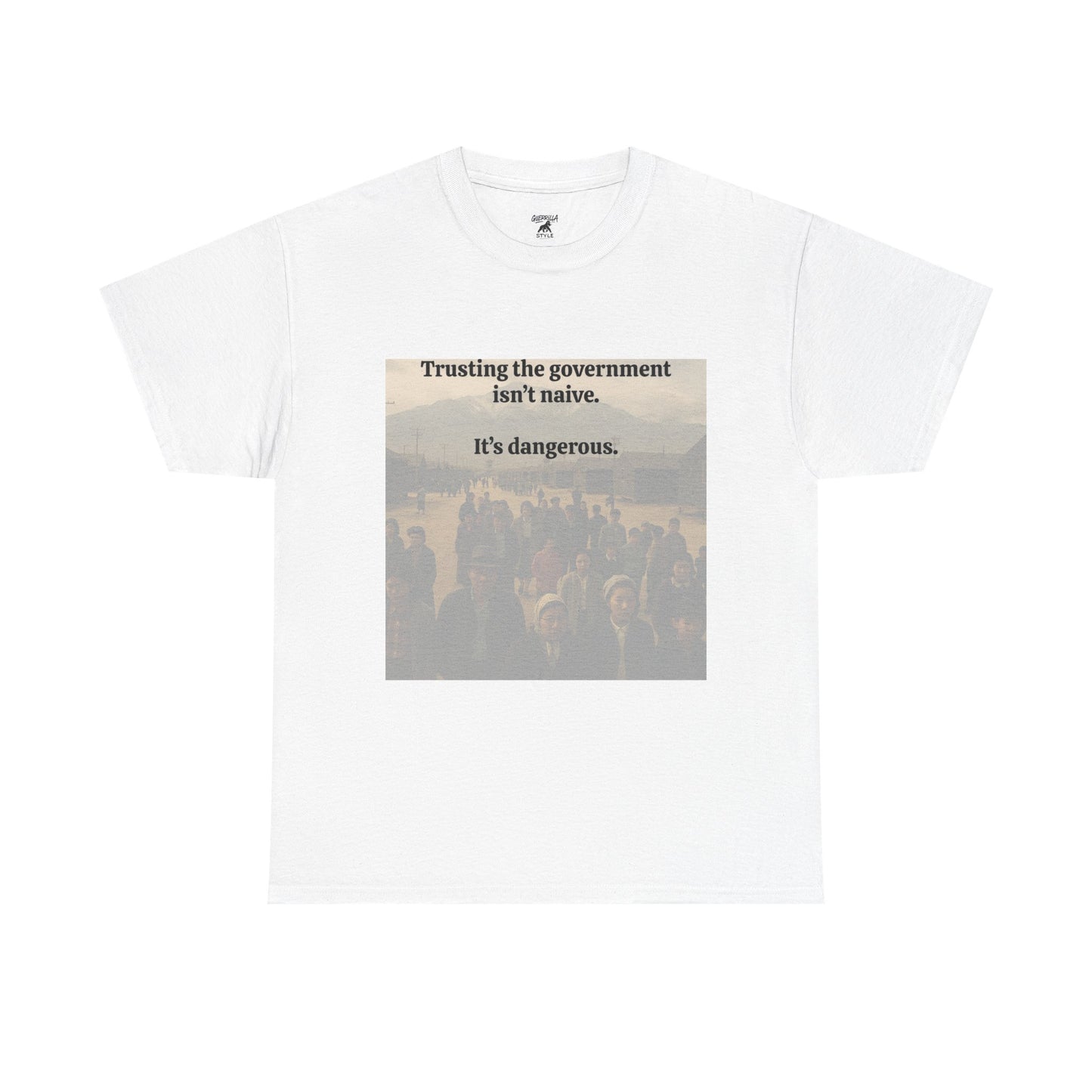 Government trust - Unisex Heavy Cotton Tee