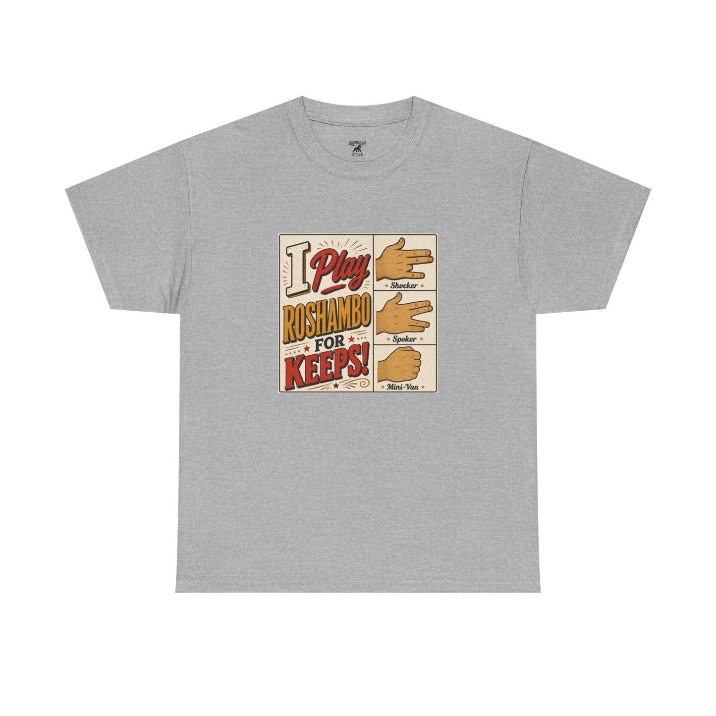 Roshambo - Unisex Heavy Cotton Tee