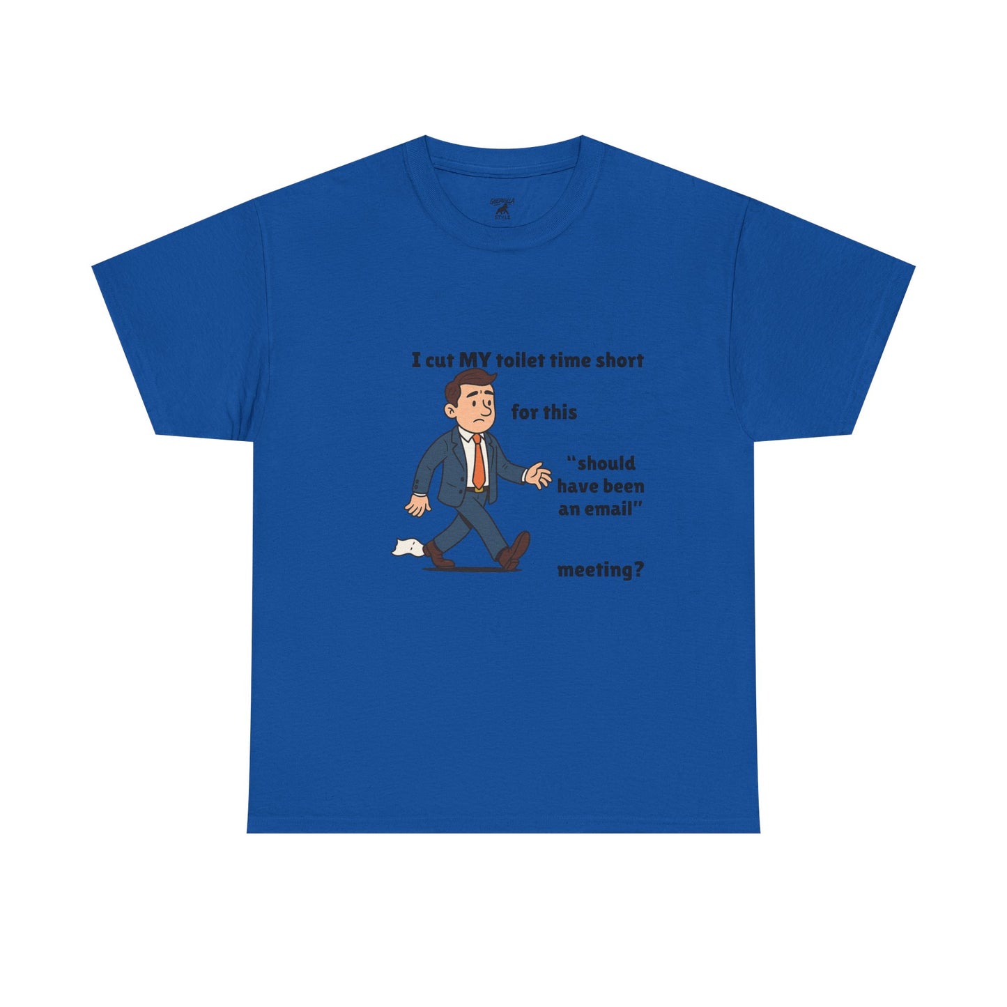 Toilet Time - Unisex Cotton Crew Tee