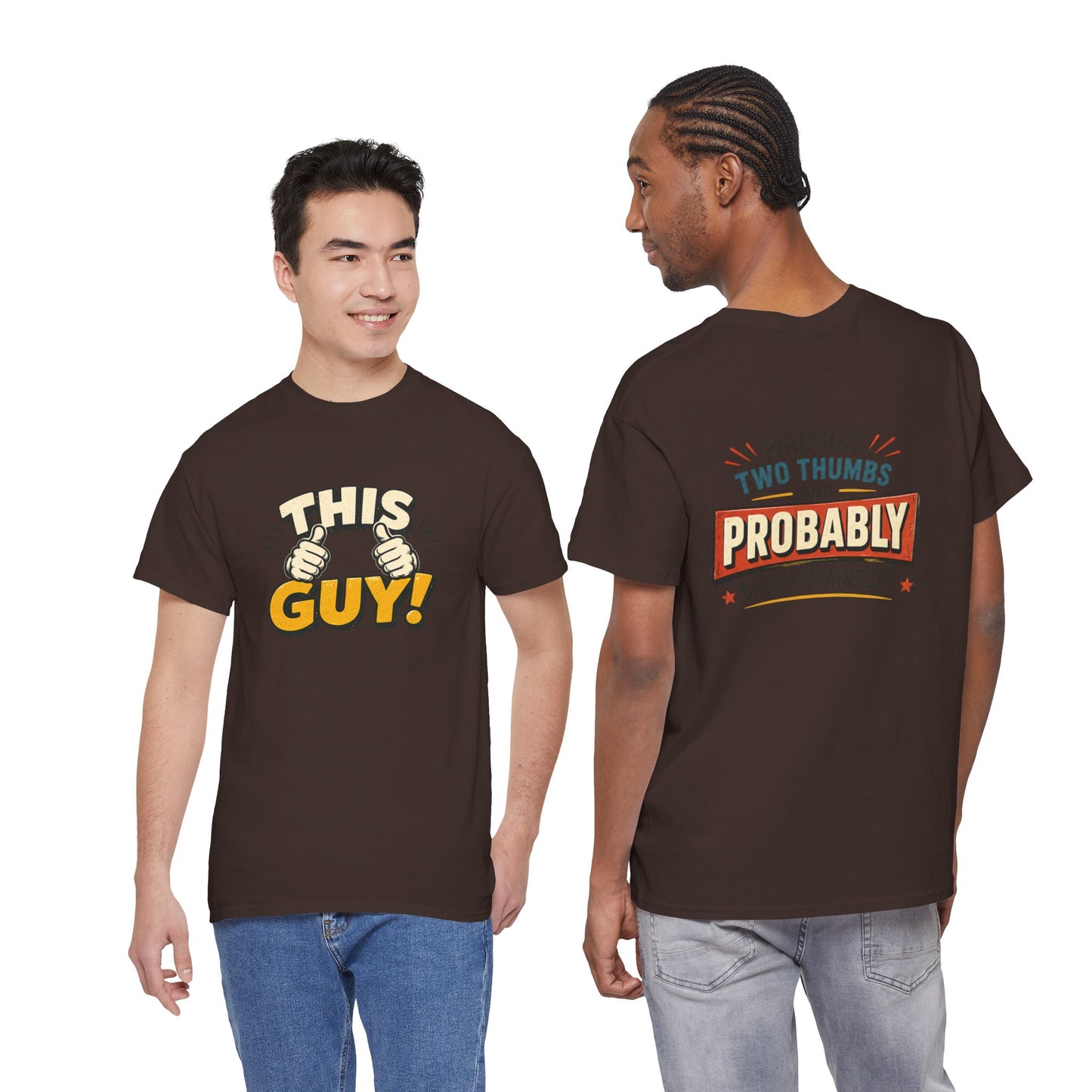 Who Shit Themself - Unisex Heavy Cotton Tee