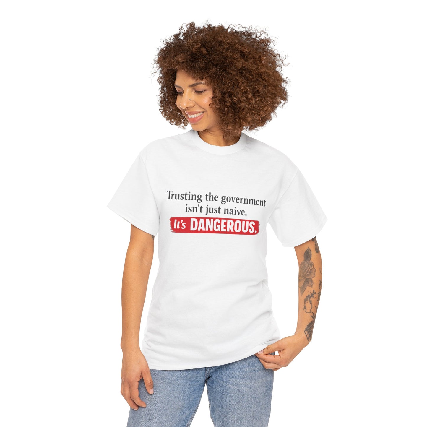 Trust Government - Unisex Heavy Cotton Tee