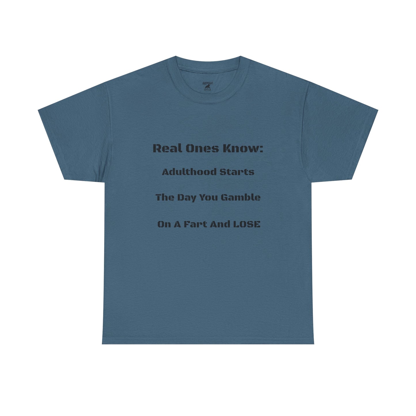 Gamble On Farts - Unisex Heavy Cotton Tee