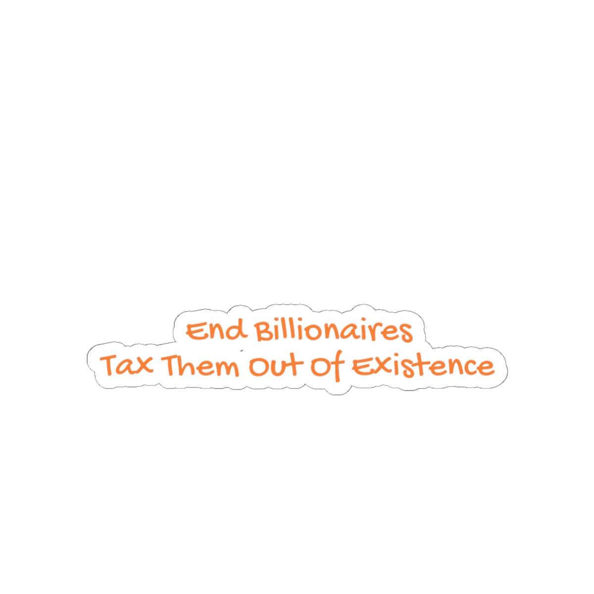 End Billionaires - Sticker