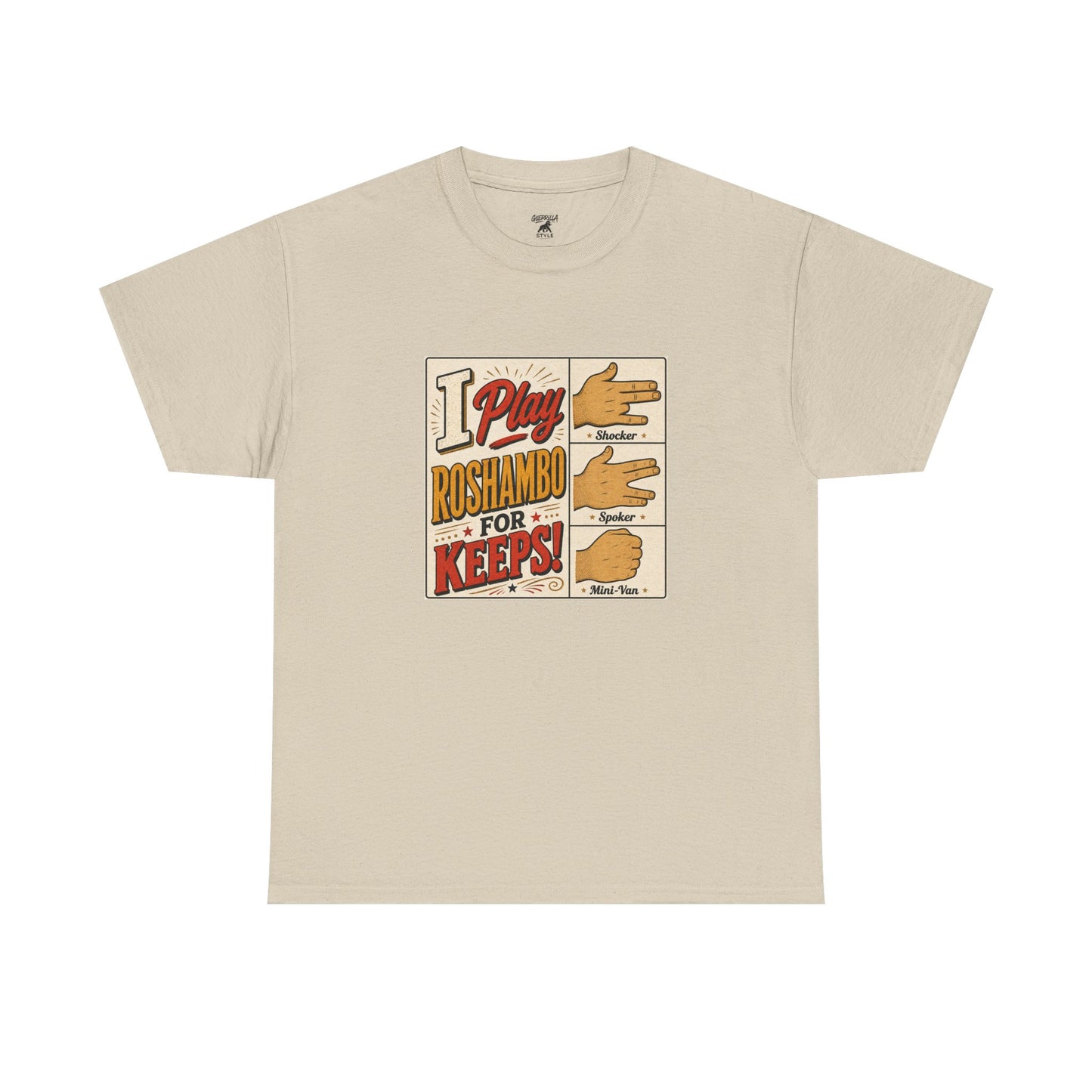 Roshambo - Unisex Heavy Cotton Tee