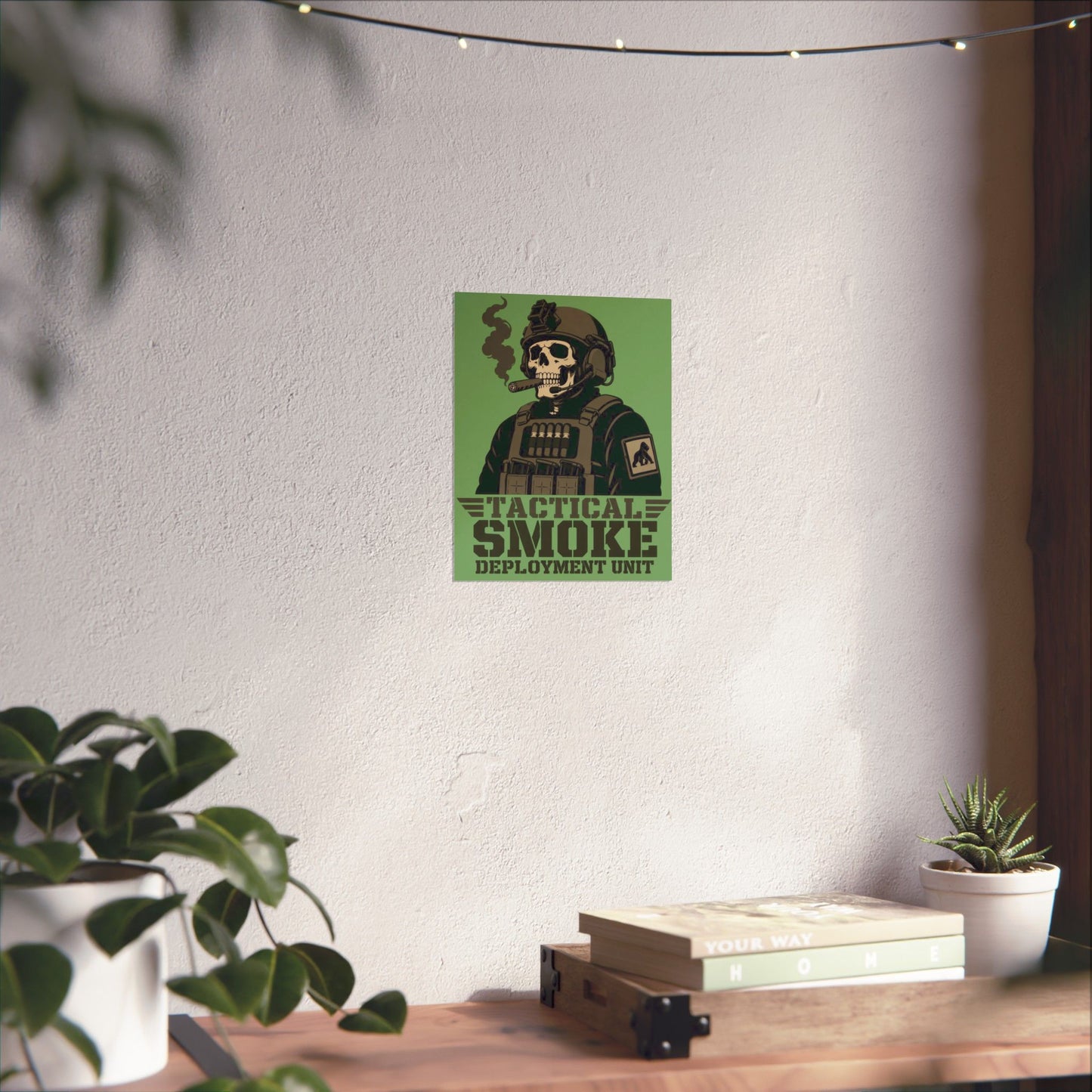 Tactical Smoke - Matte Vertical Posters