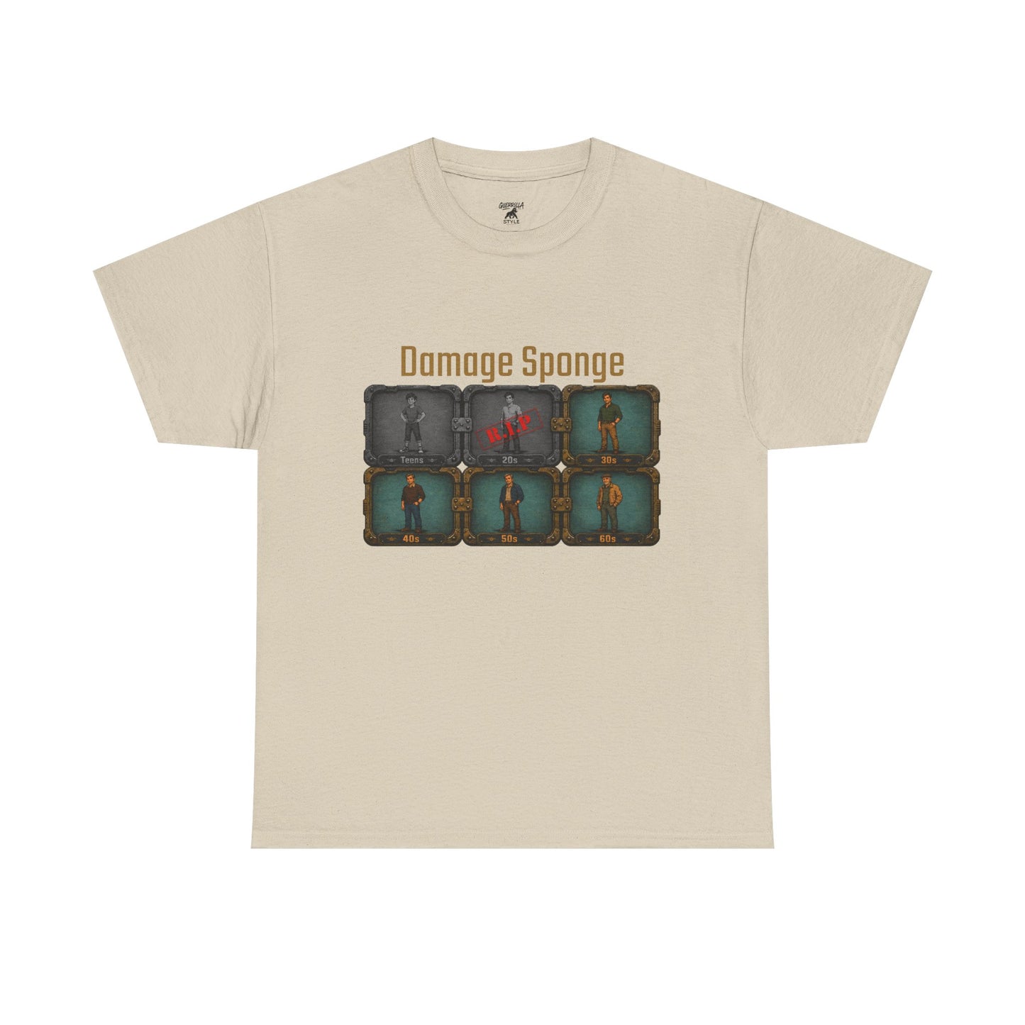 Damage Sponge - Unisex Heavy Cotton Tee