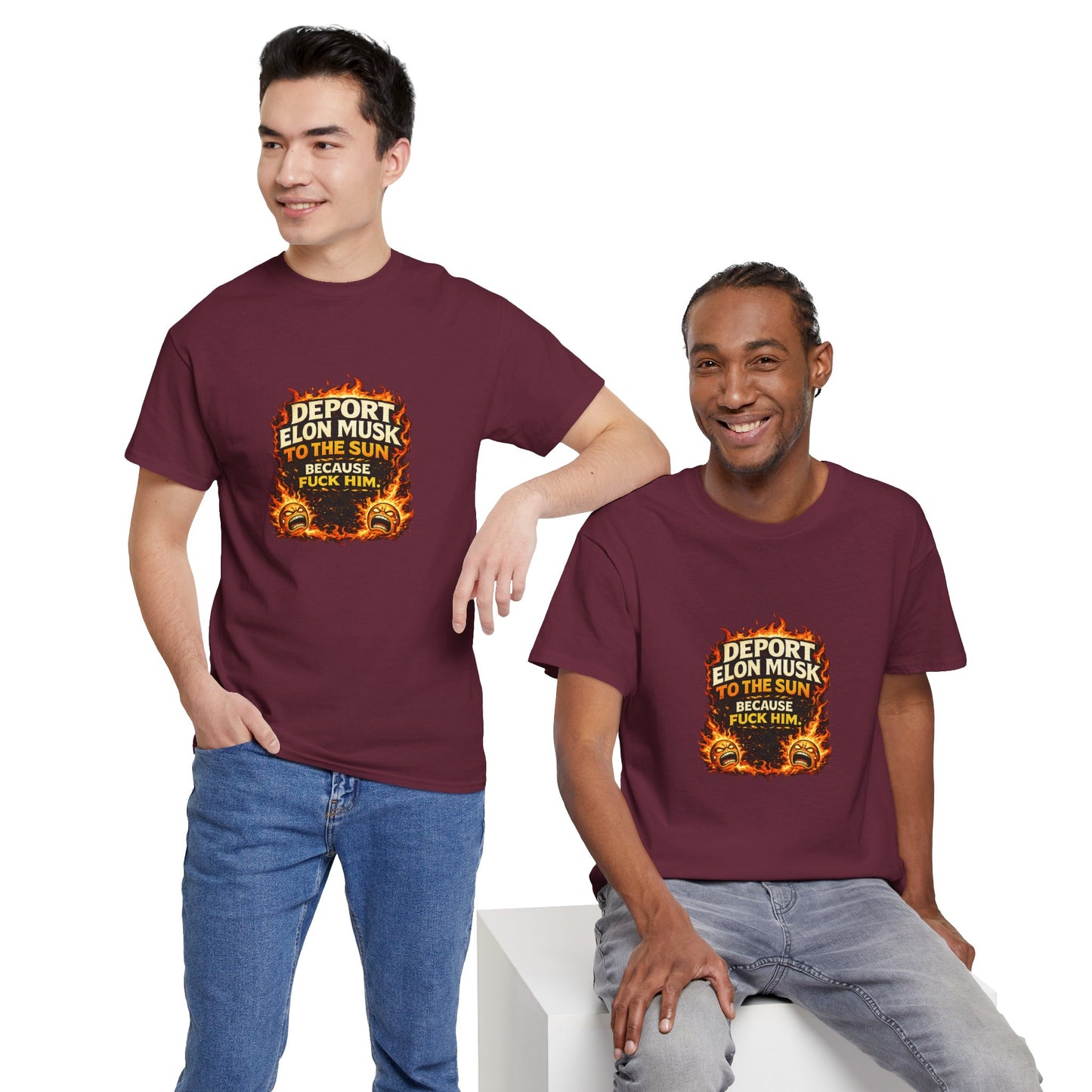 Deport Musk - Unisex Heavy Cotton Tee