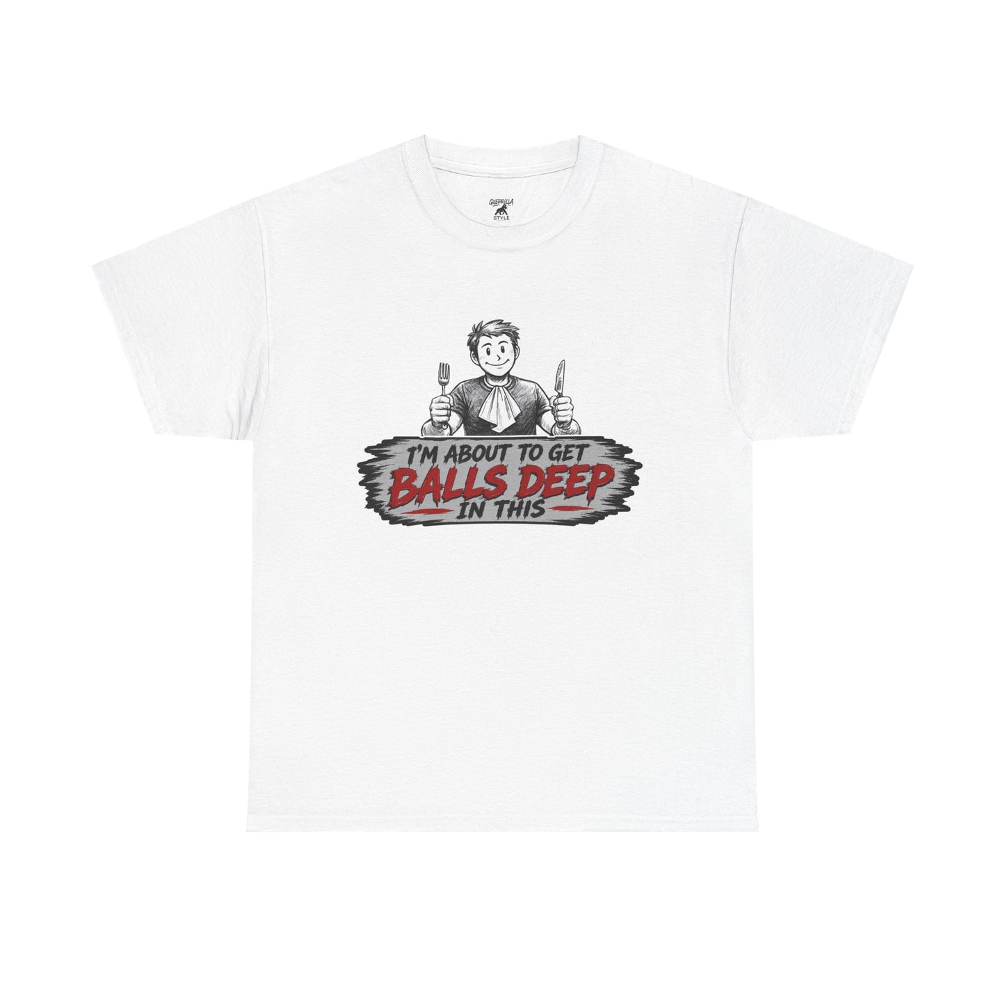 Balls Deep - Unisex Heavy Cotton Tee