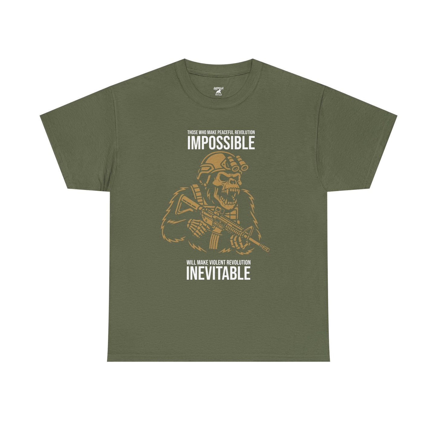 Peaceful Revolution - Unisex Heavy Cotton Tee