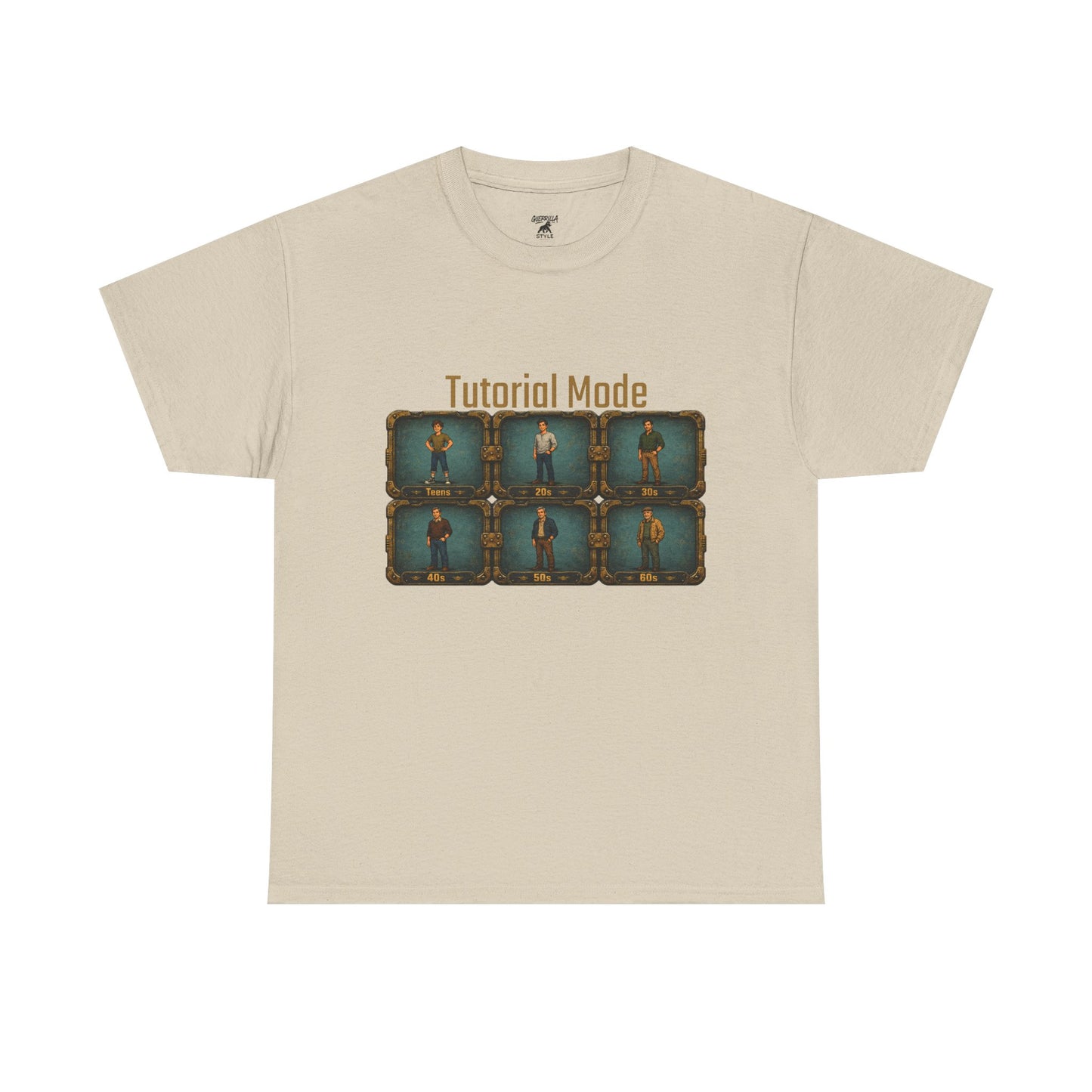 Tutorial Mode - Unisex Heavy Cotton Tee