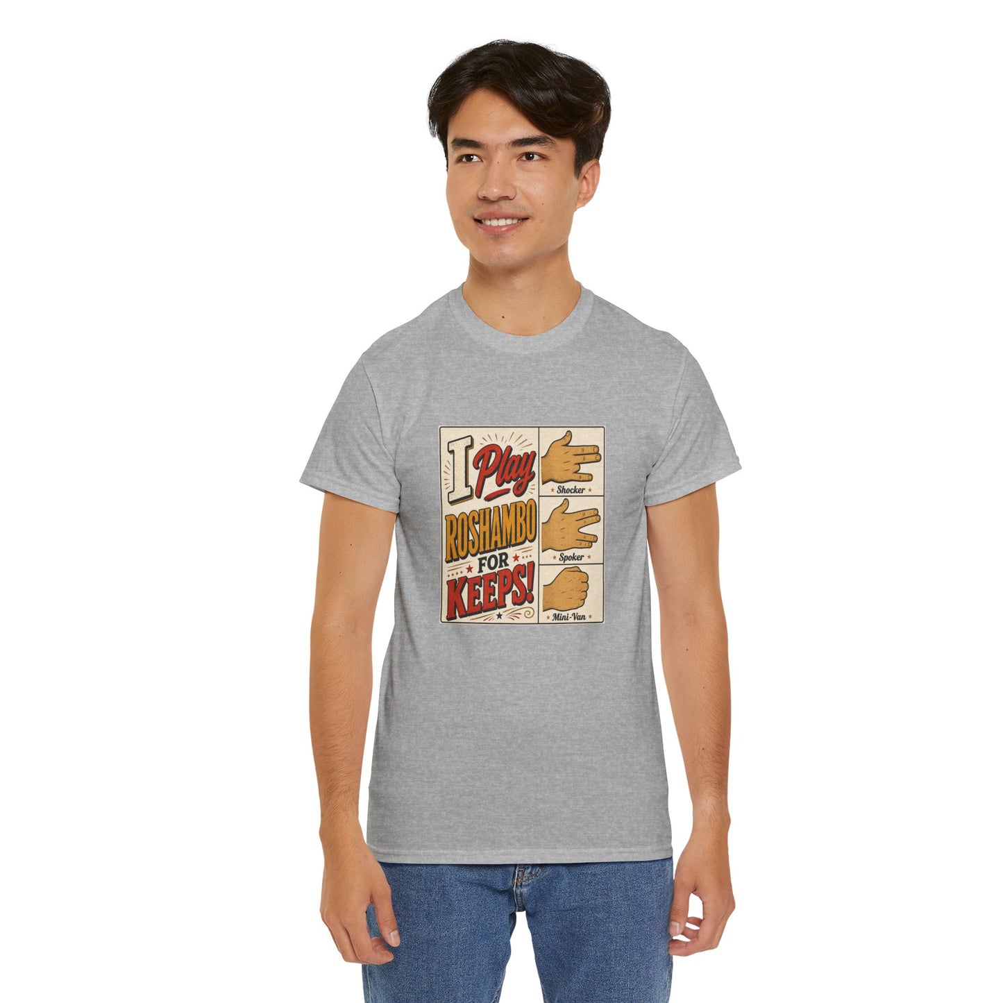 Roshambo - Unisex Heavy Cotton Tee