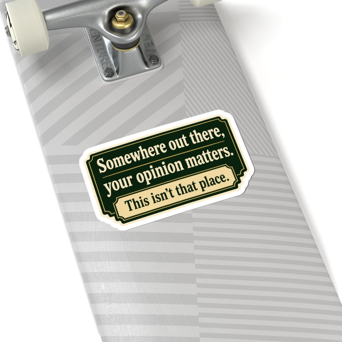 Opinions - Kiss-Cut Stickers