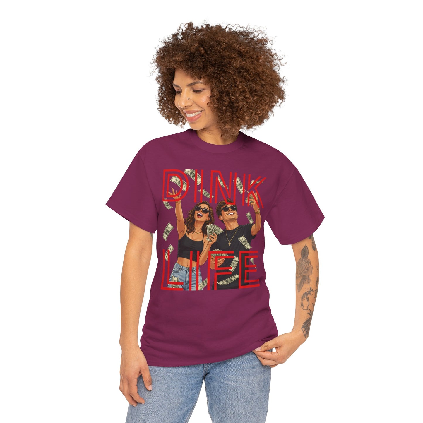 DINK LIFE - Unisex Heavy Cotton Tee