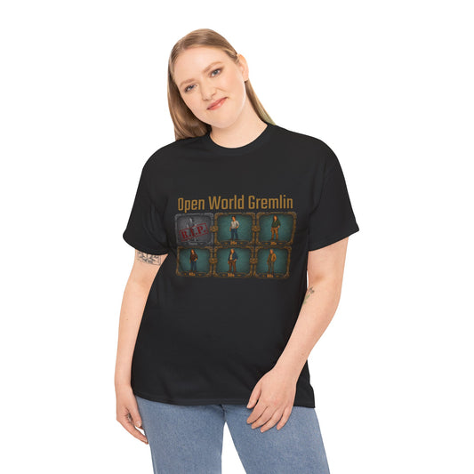 Open World Gremlin - Unisex Heavy Cotton Tee