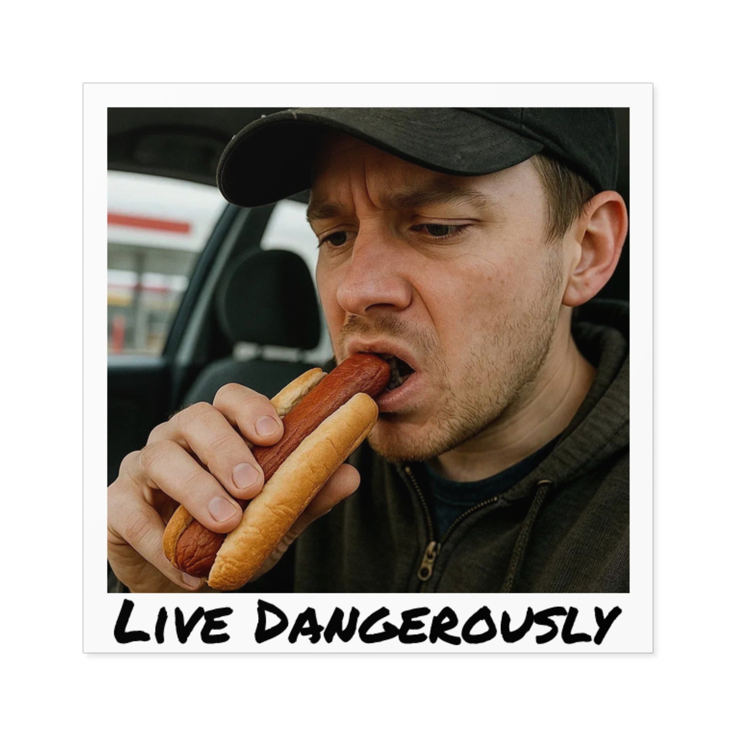 Liver Dangerously - Square Stickers