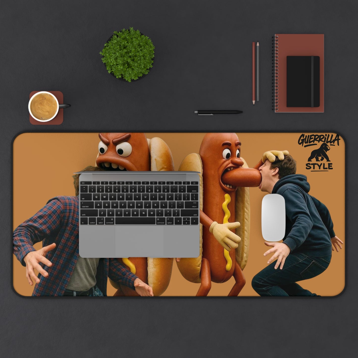 The Hotdog Chronicles - Desk Mat
