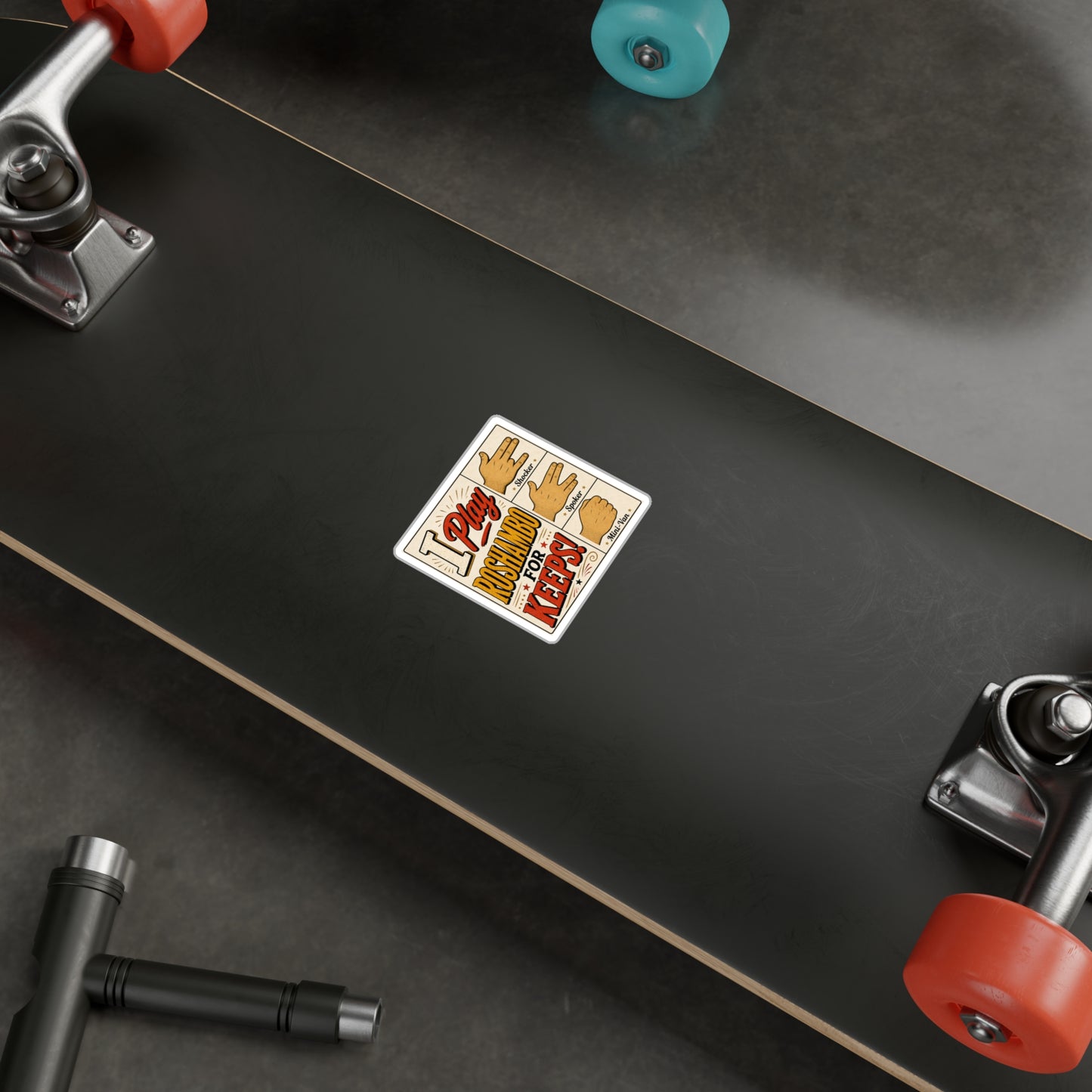 Roshambo - Kiss-Cut Vinyl Decals