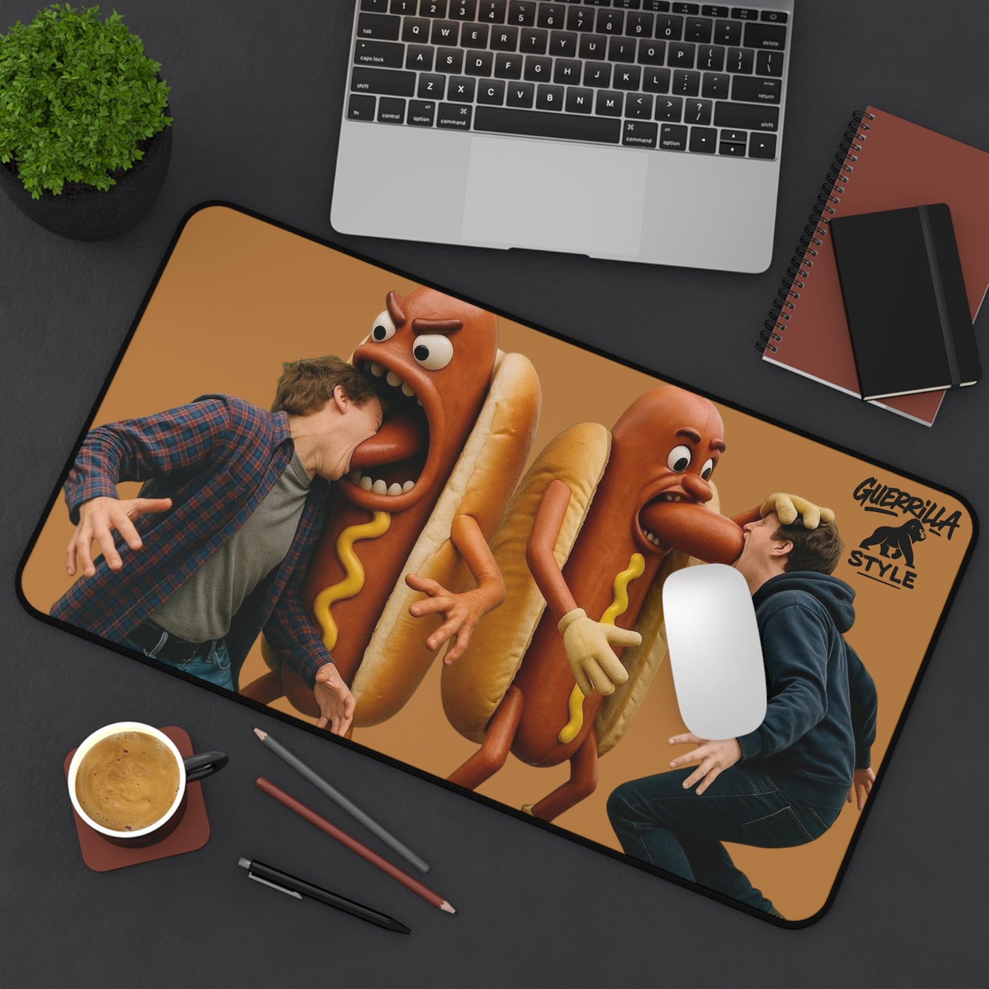 The Hotdog Chronicles - Desk Mat