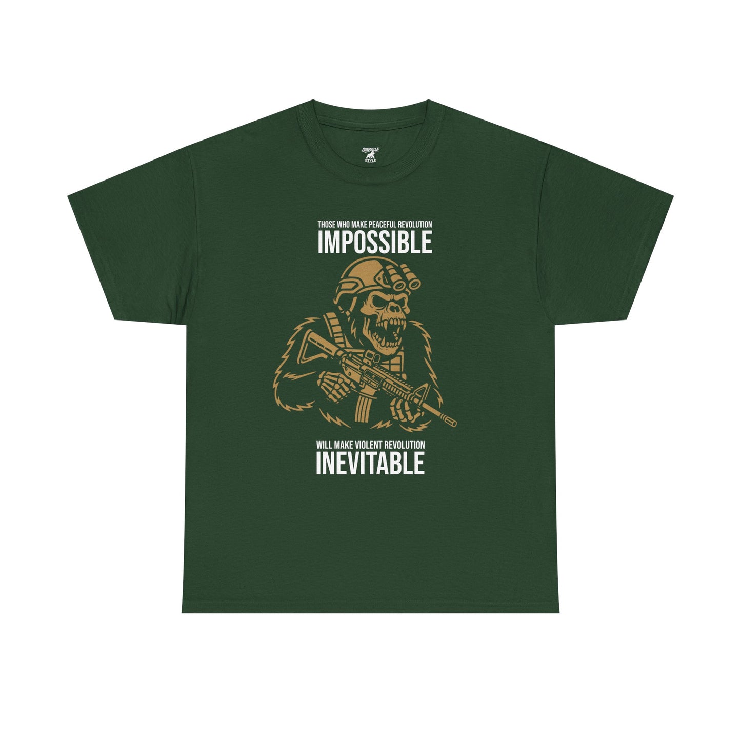 Peaceful Revolution - Unisex Heavy Cotton Tee