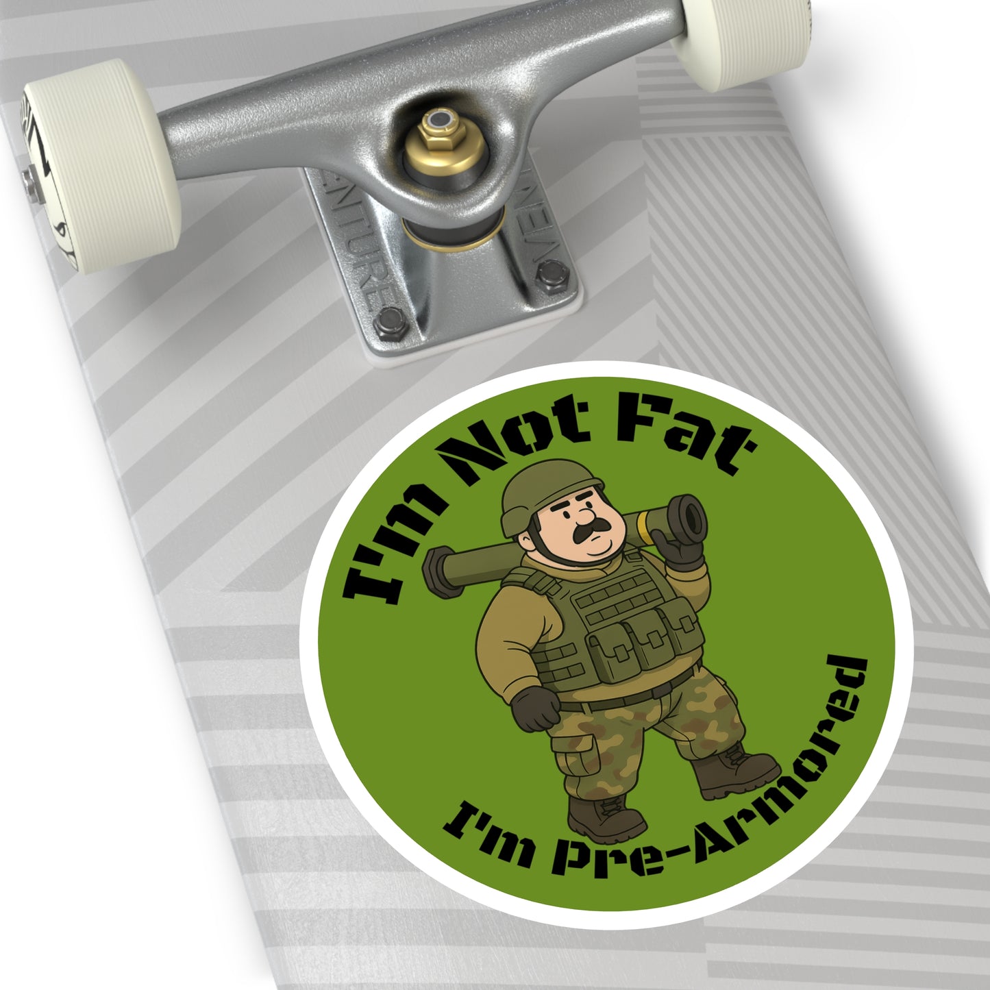 Pre-armored - Round Sticker