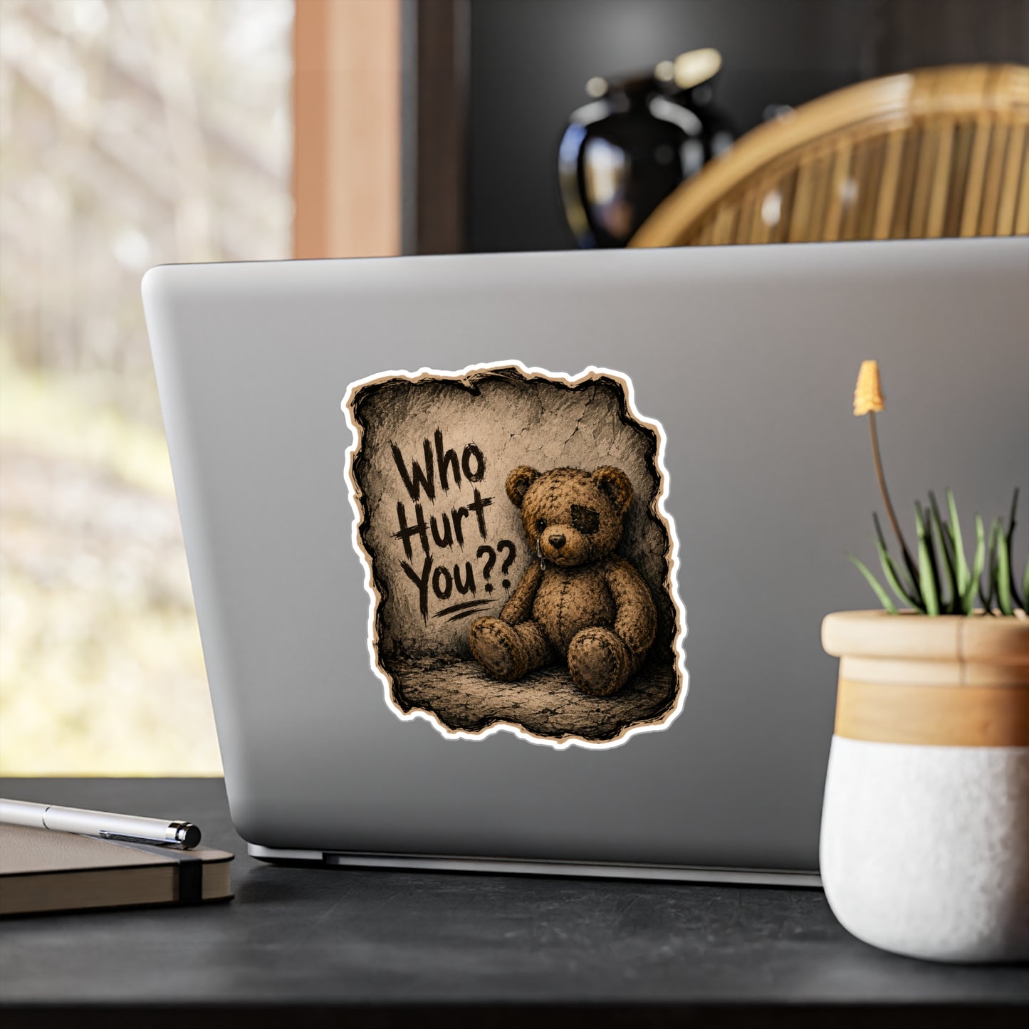 Who Hurt You - Kiss-Cut Vinyl Decals