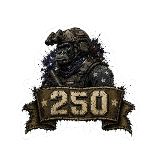 Guerrilla Style 250 - Kiss-Cut Stickers