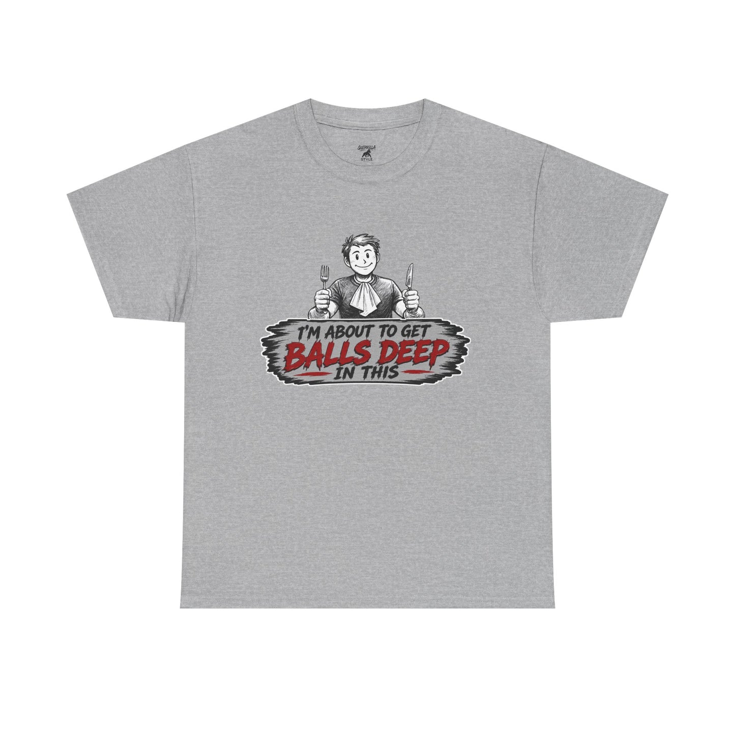 Balls Deep - Unisex Heavy Cotton Tee