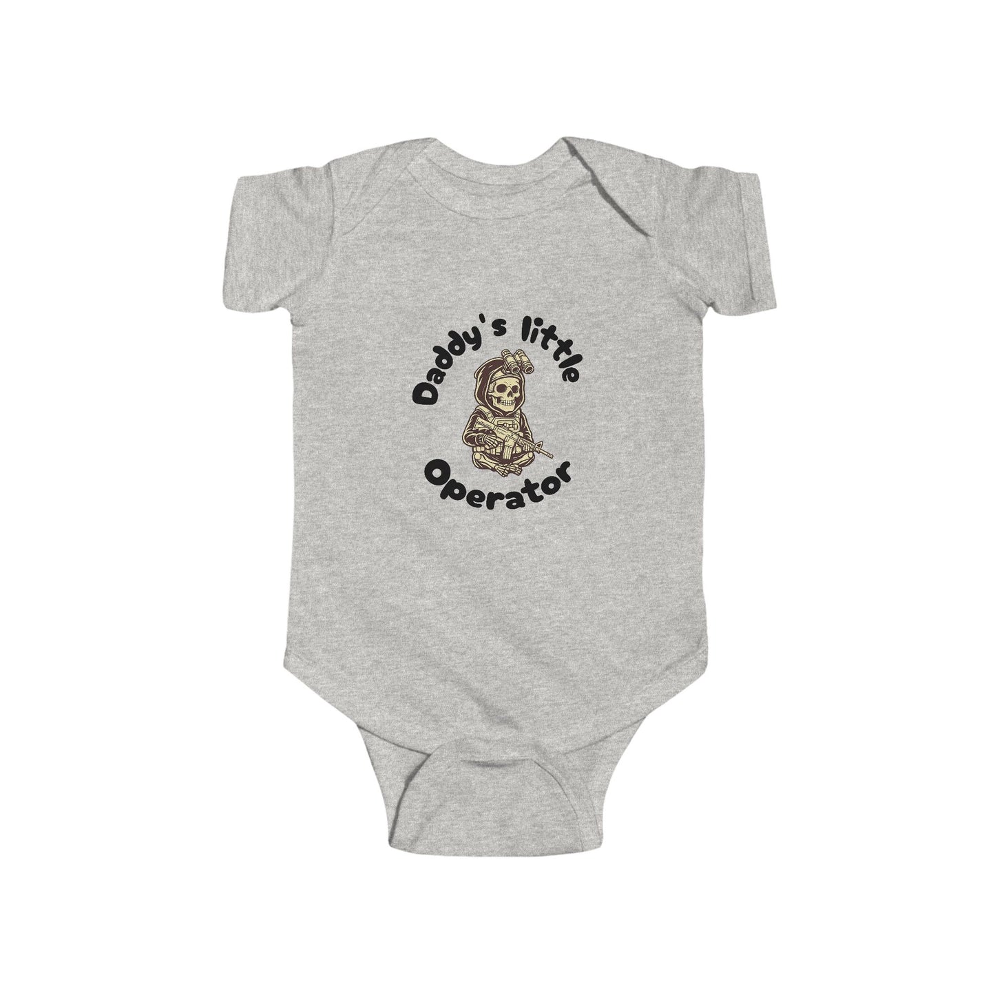 Daddy's little operator - Infant Fine Jersey Bodysuit