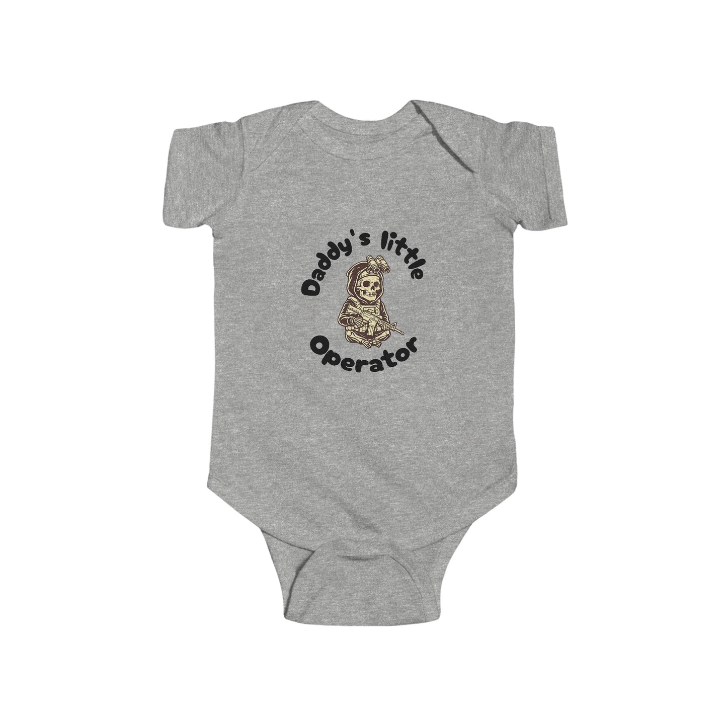 Daddy's little operator - Infant Fine Jersey Bodysuit