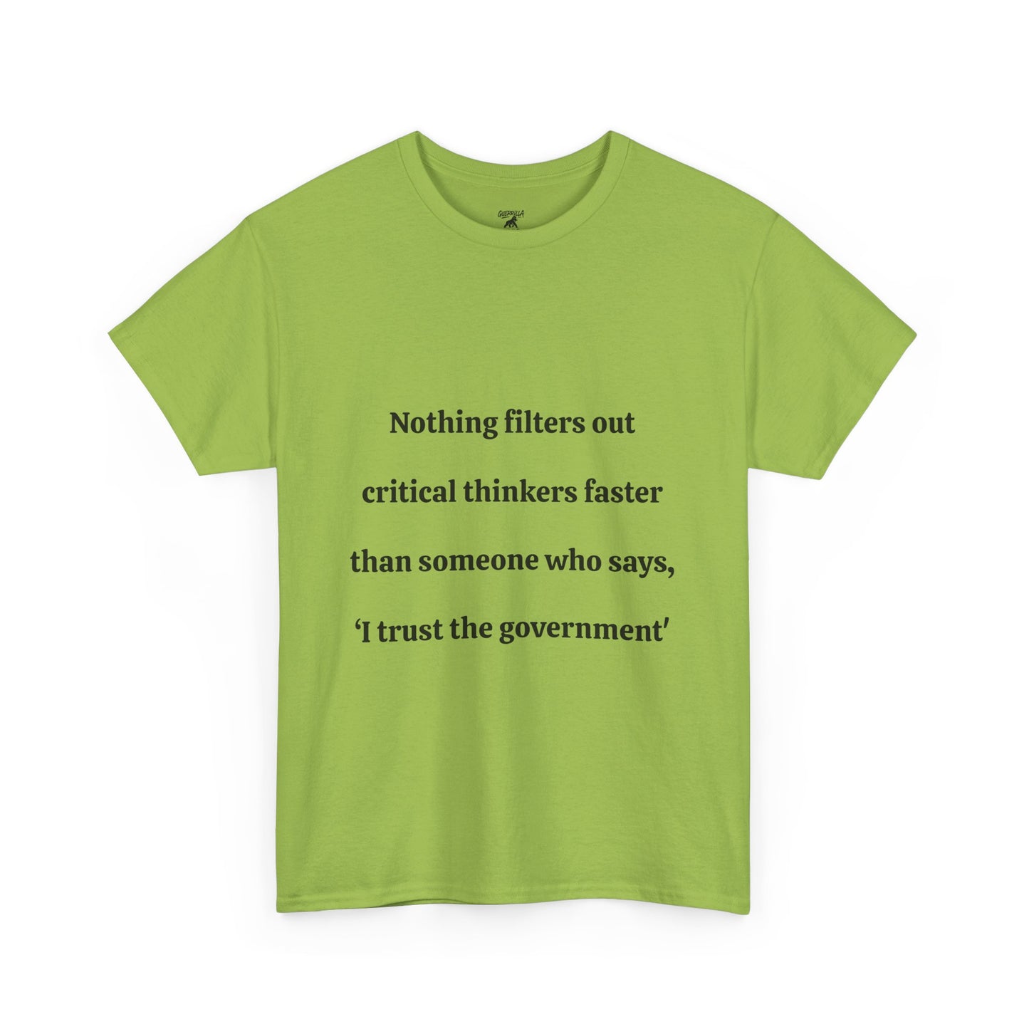 Critical Thinkers - Unisex Heavy Cotton Tee