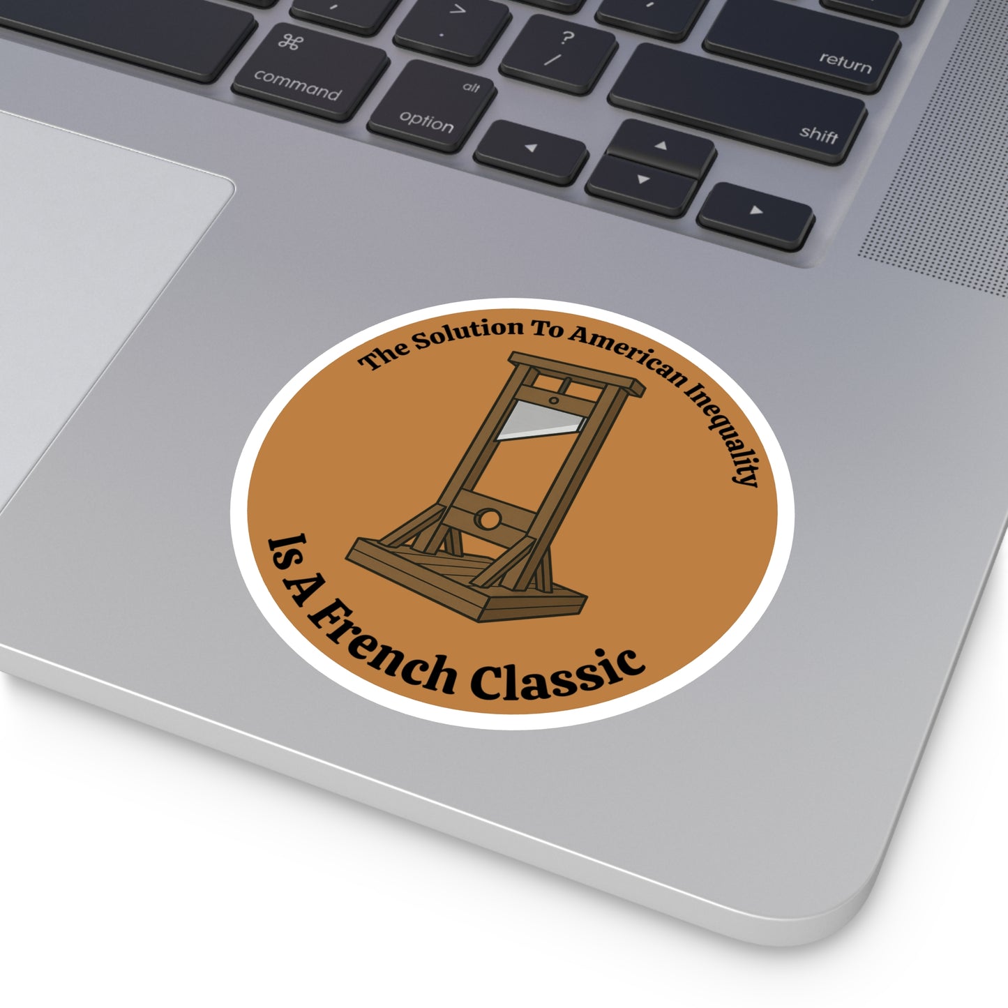 French Classic - Round Vinyl Sticker