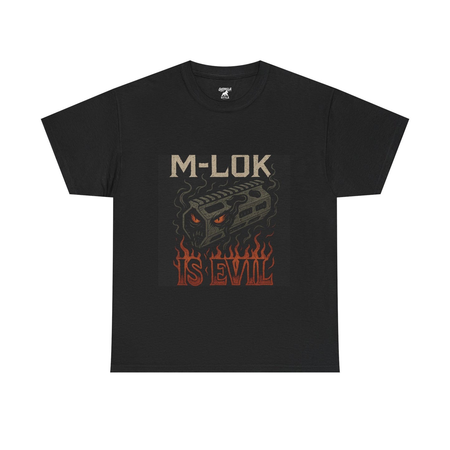 M-LOK  Is Evil - Unisex Heavy Cotton Tee