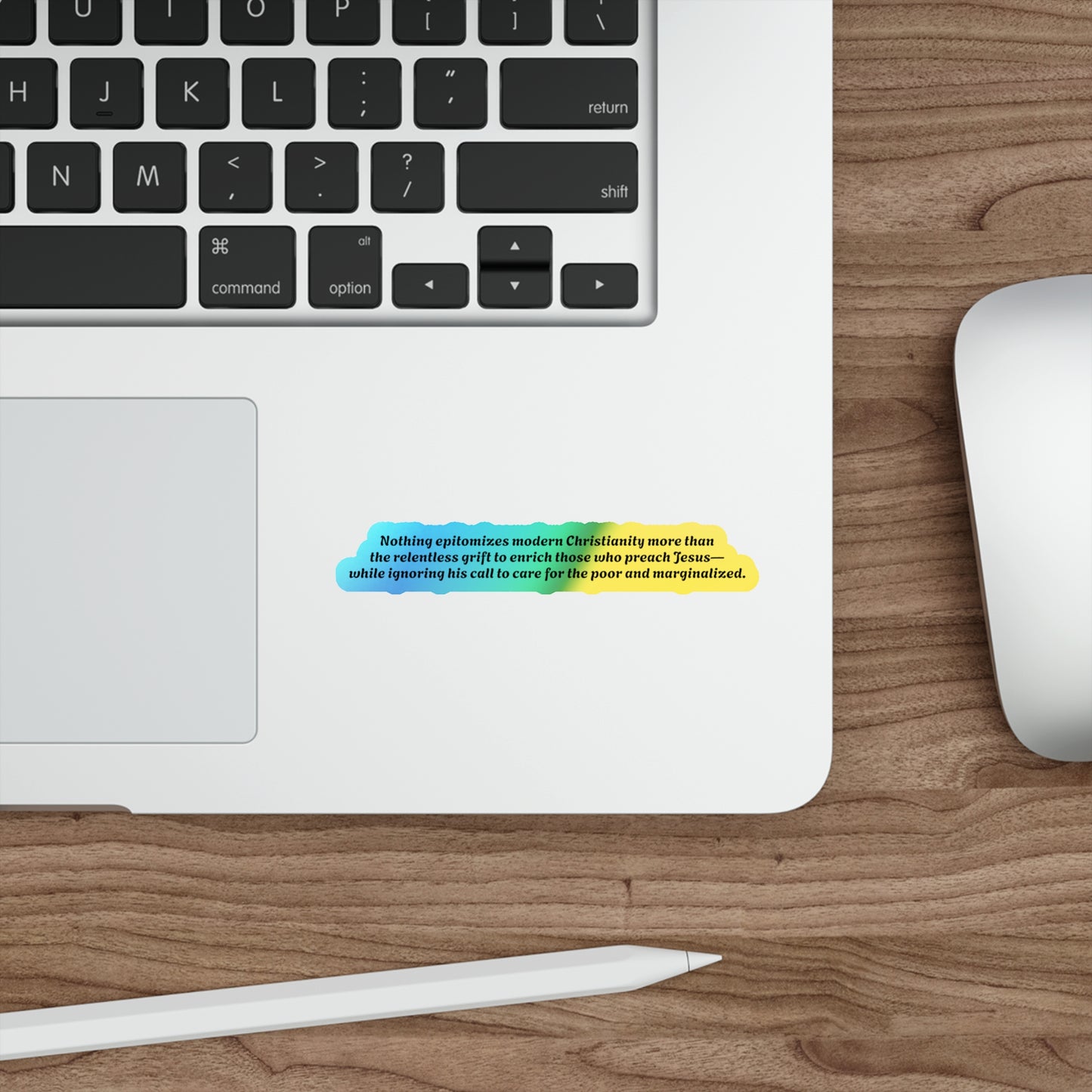 Relentless Grift - Holographic Die-cut Sticker