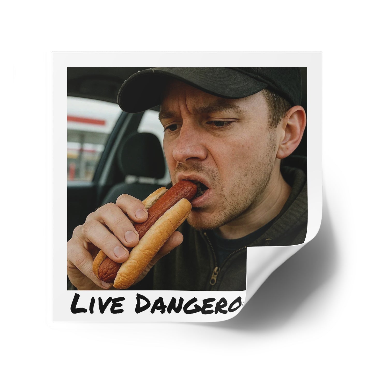 Liver Dangerously - Square Stickers