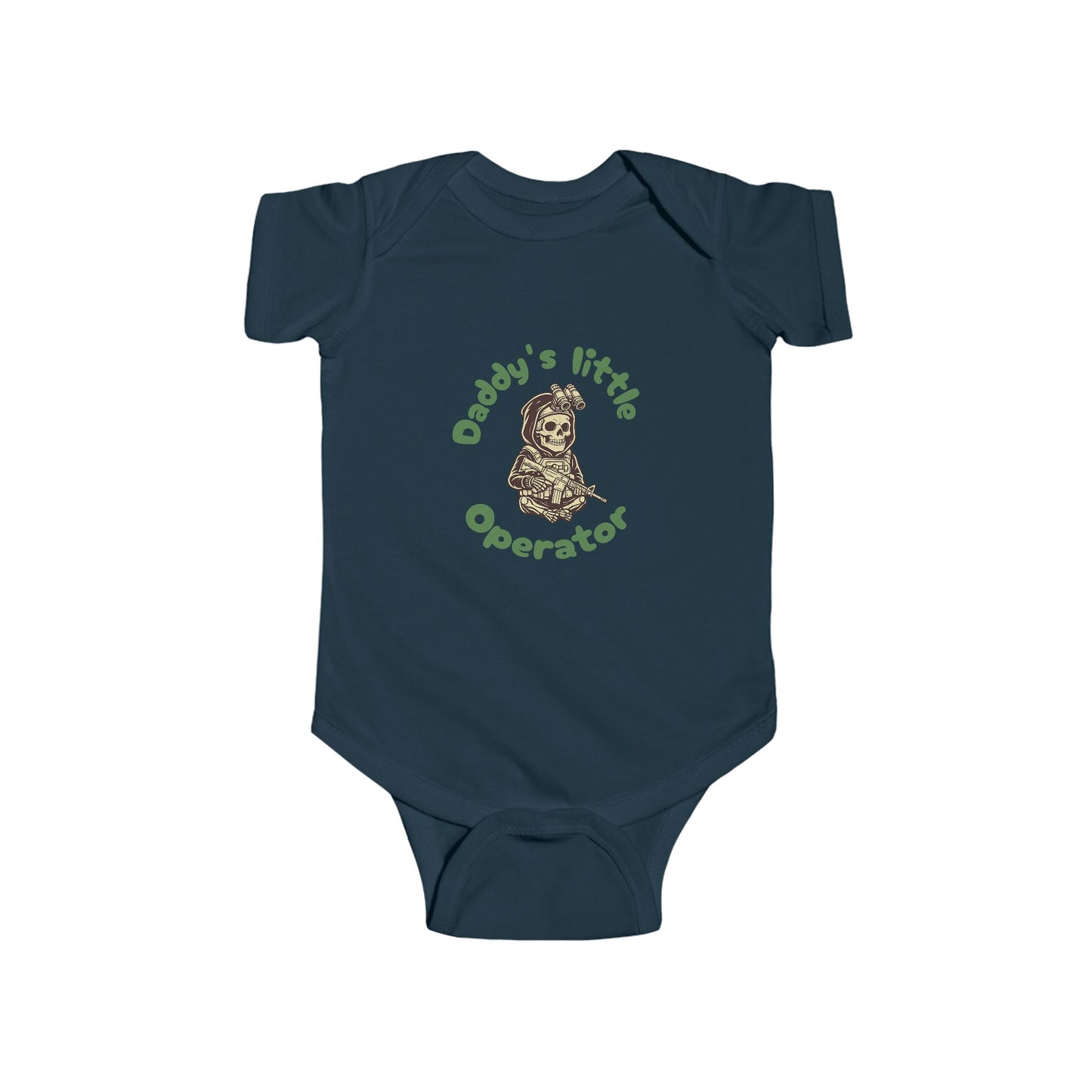 Daddy's little operator - Infant Fine Jersey Bodysuit