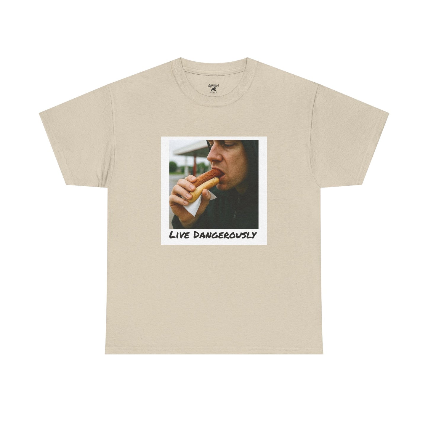 Live Dangerously - Unisex Graphic Print T-Shirt