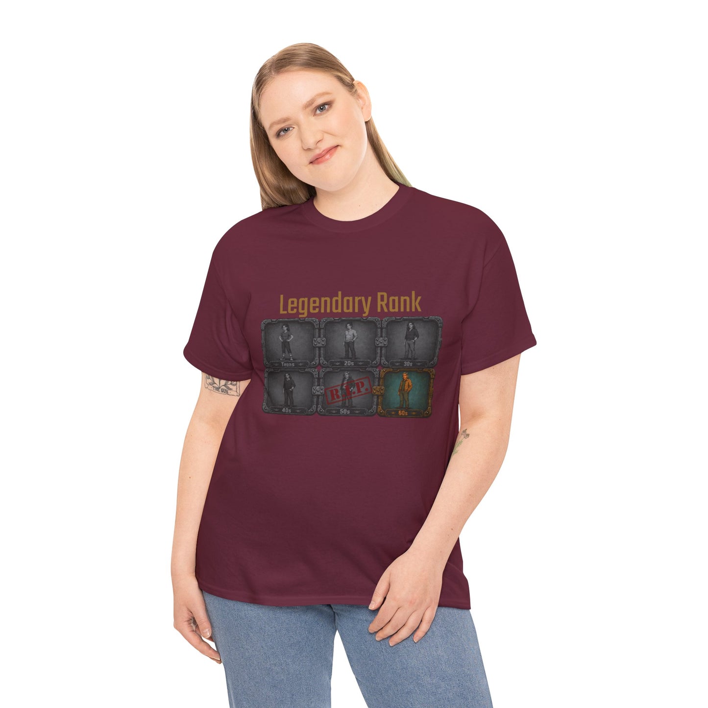 Legendary Rank - Unisex Heavy Cotton Tee