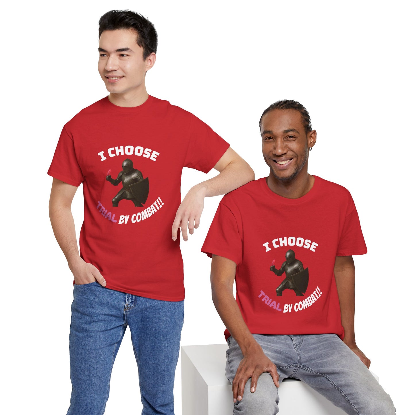 Trial by Combat - Unisex Heavy Cotton Tee