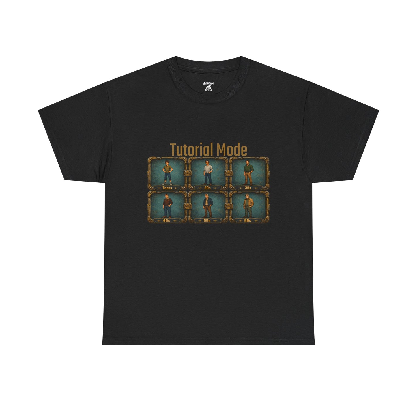 Tutorial Mode - Unisex Heavy Cotton Tee