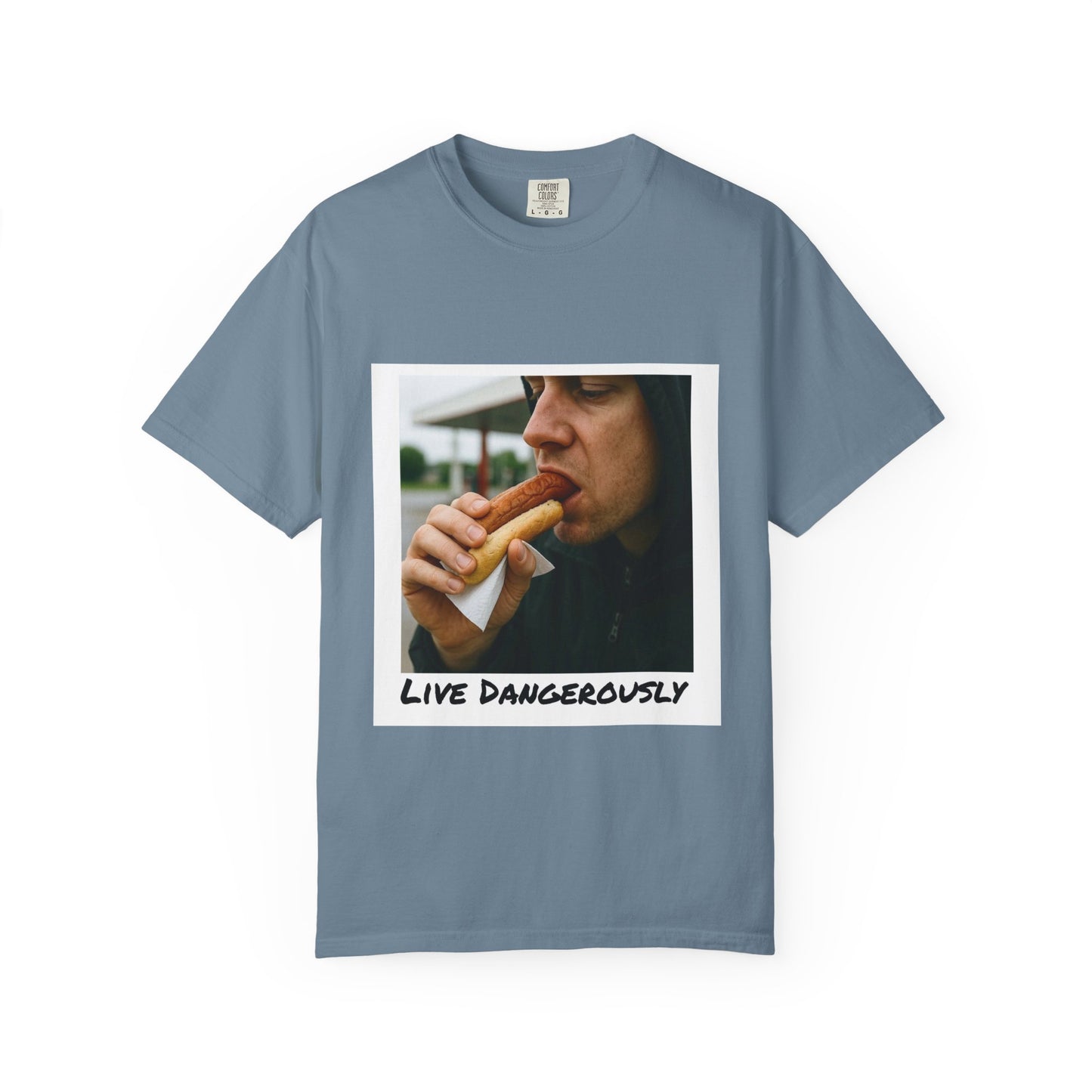 Live Dangerously - Unisex Graphic Print T-Shirt