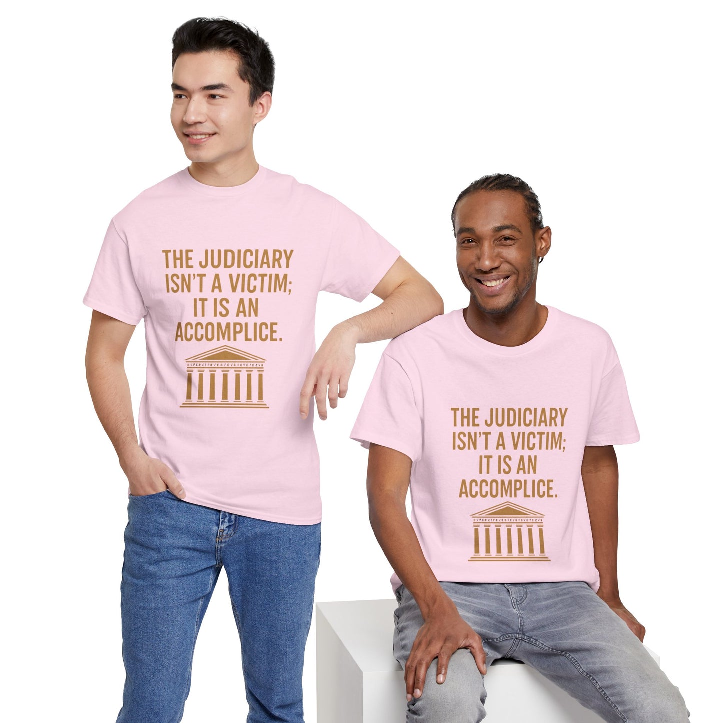 Judiciary Arent Victims- Unisex Heavy Cotton Tee