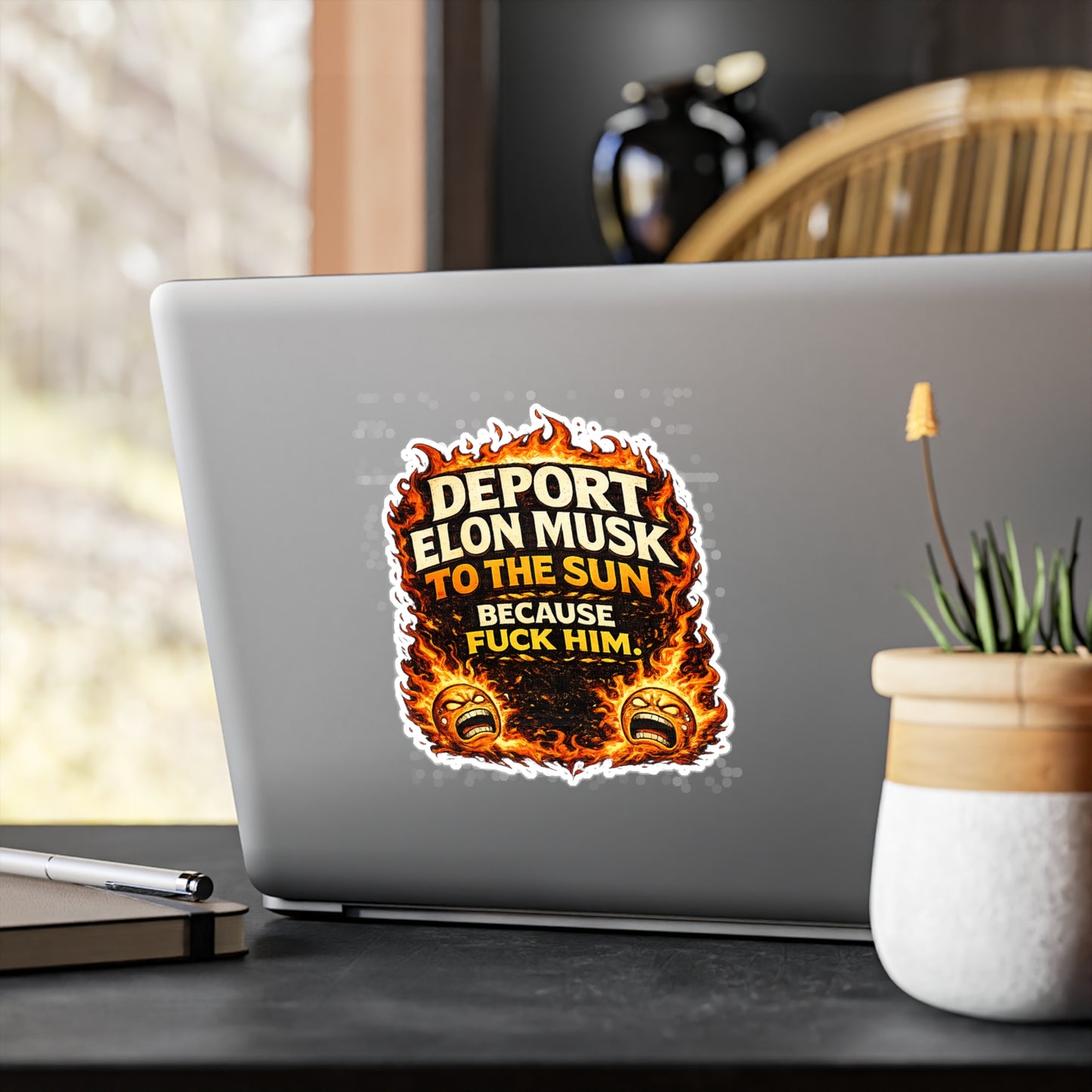 Deport Musk - Kiss-Cut Vinyl Decals