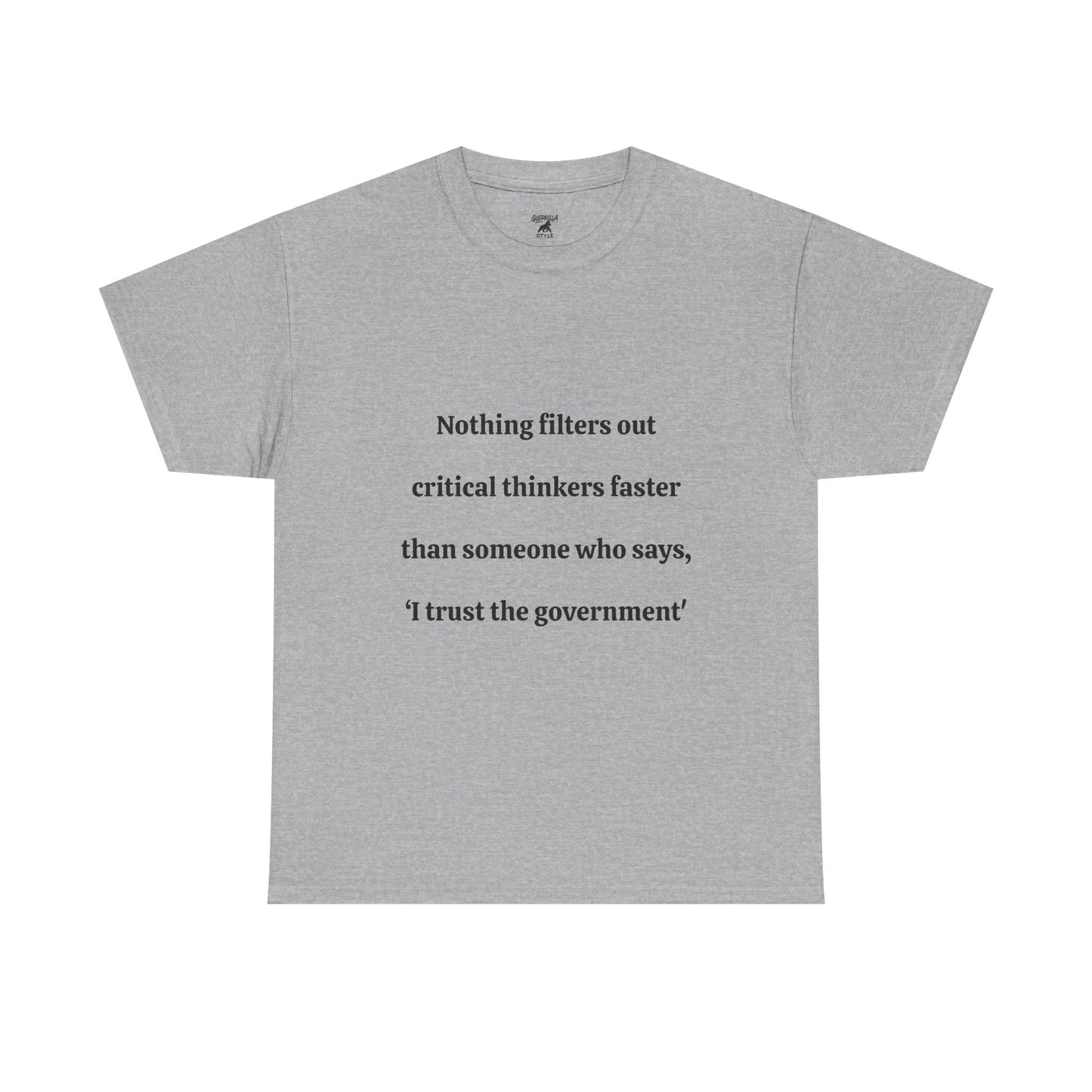 Critical Thinkers - Unisex Heavy Cotton Tee
