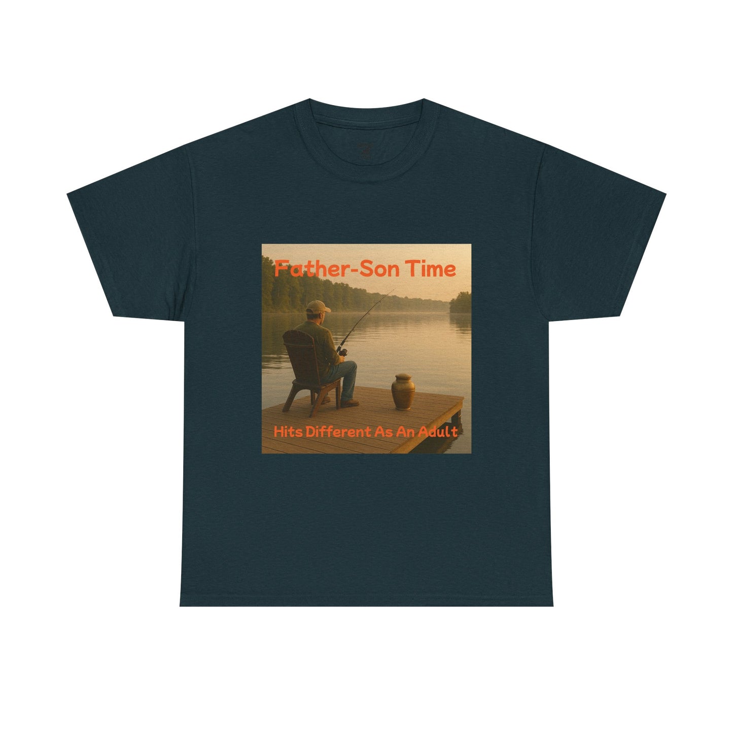 Father-Son Time - Unisex Heavy Cotton Tee